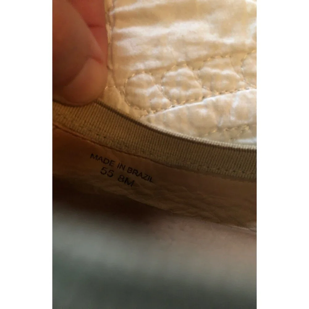 Kate Spade gold metallic Flats sz 8
